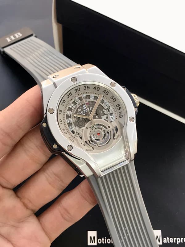 HUBLOT Tourbillion Gray strap